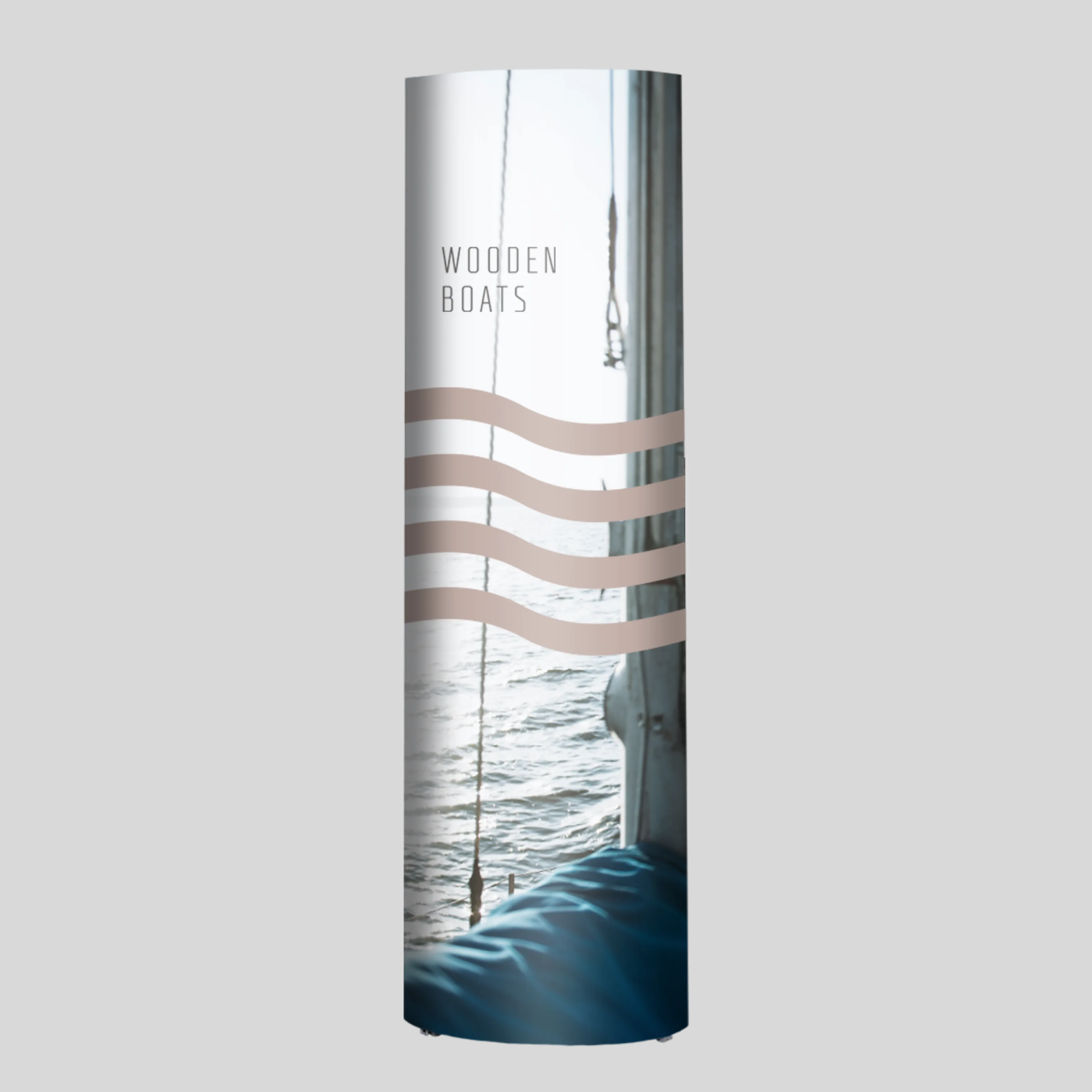 Pop Up Magnetic Circular Tower Display