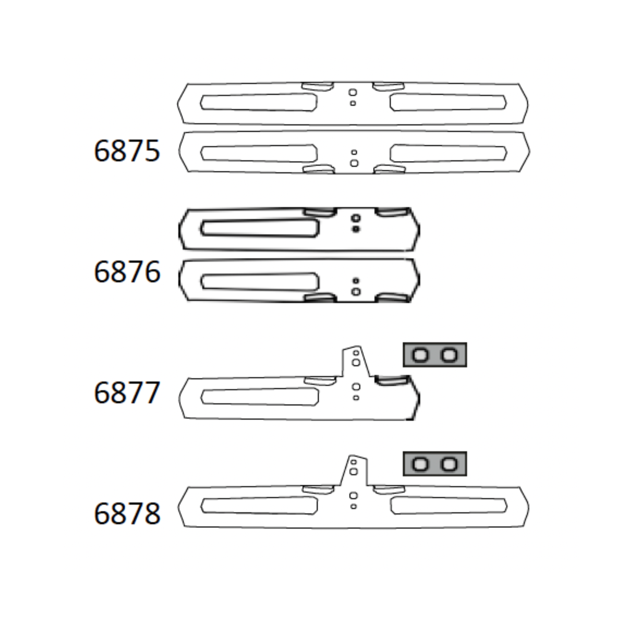 Classic Frame - Feet and Hangers